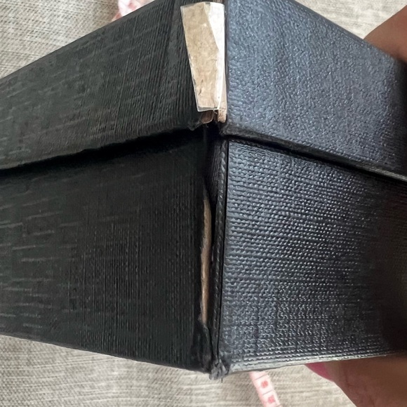 Black Quilted  clutch  Chain Bag - Picture 4 of 16